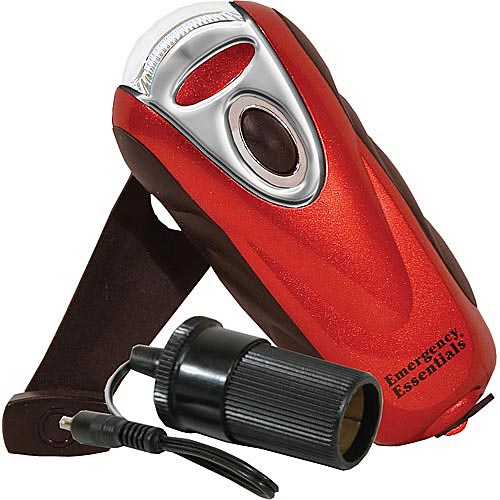Charger Mobile Cell Phone Charger Hand Crank Flashlight